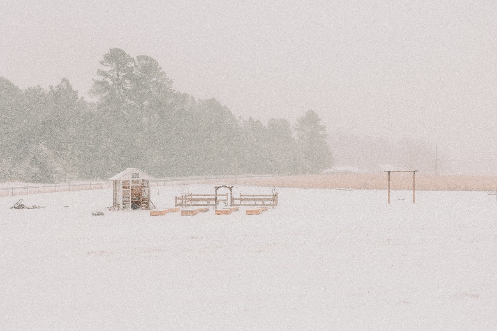 Winter season at Dirt & Grit Farm